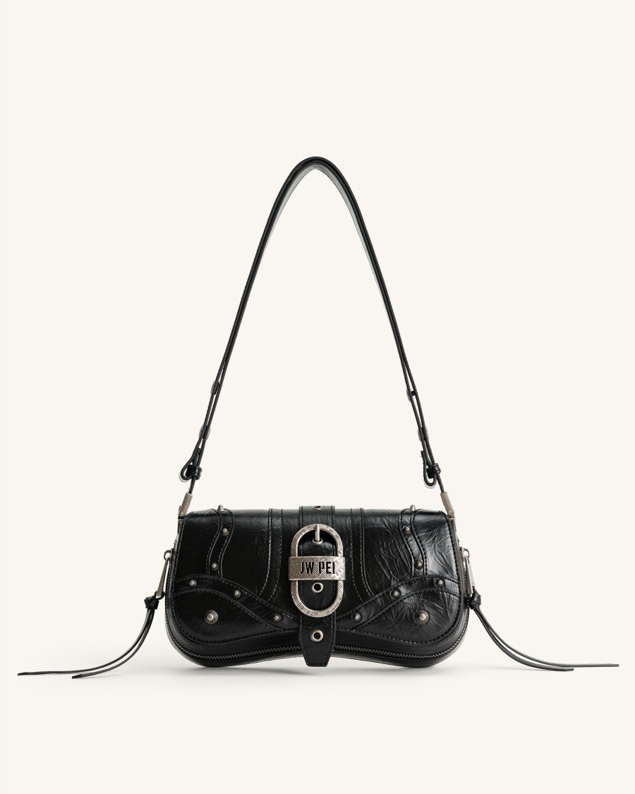 Sacs JW PEI | Le Sac A Bandouliere Ecrase Joy - Noir