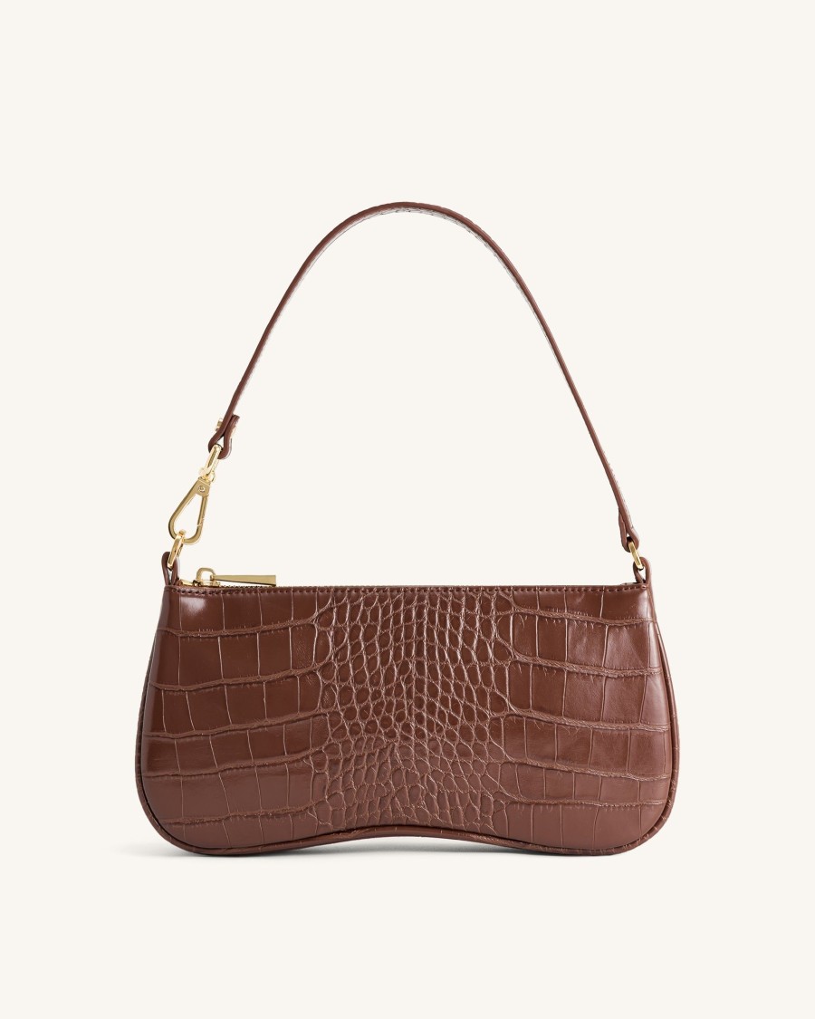 Sacs JW PEI | Sac A Main A Bandouliere Eva - Crocodile Ombre