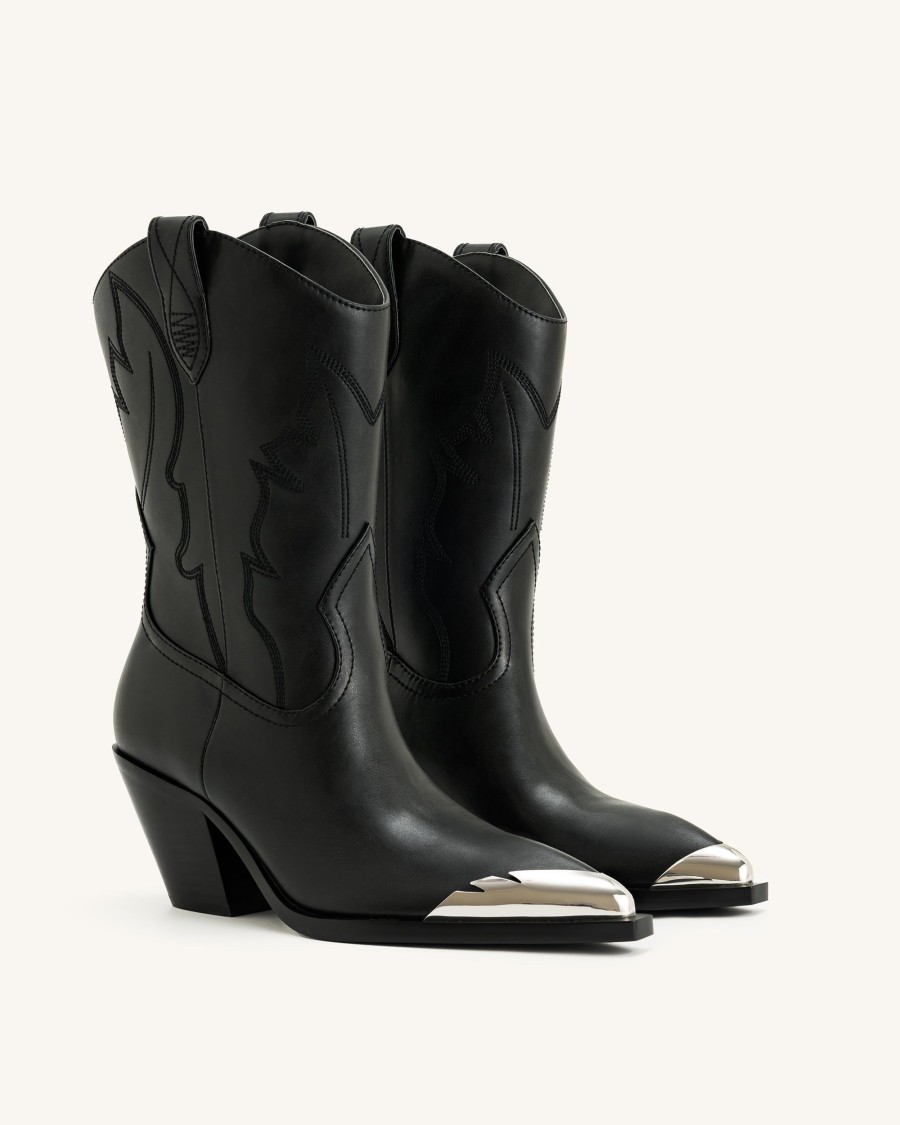 Sacs JW PEI | Bottes De Cowboy Riya - Noir