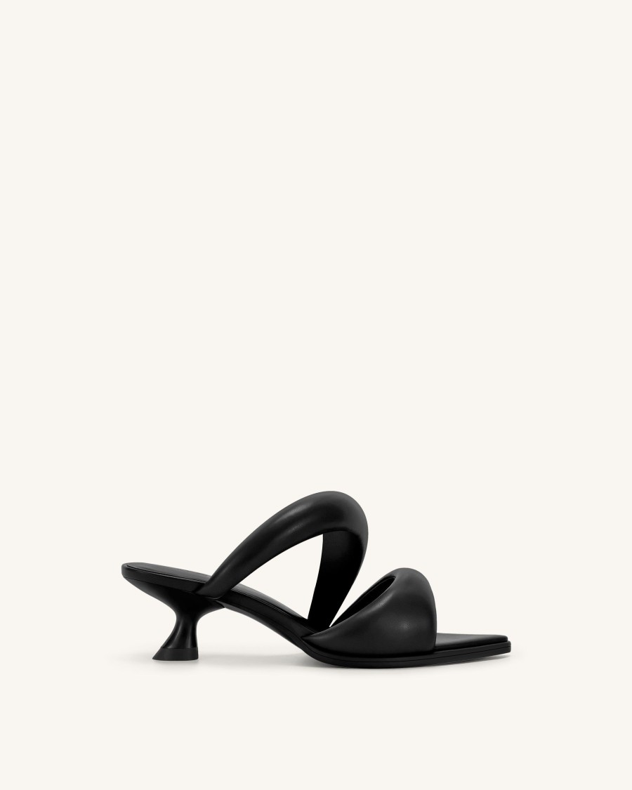 Chaussures JW PEI | La Mule Sara - Noir