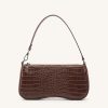 Sacs JW PEI | Sac Bandouliere Eva - Marron Effet Croco