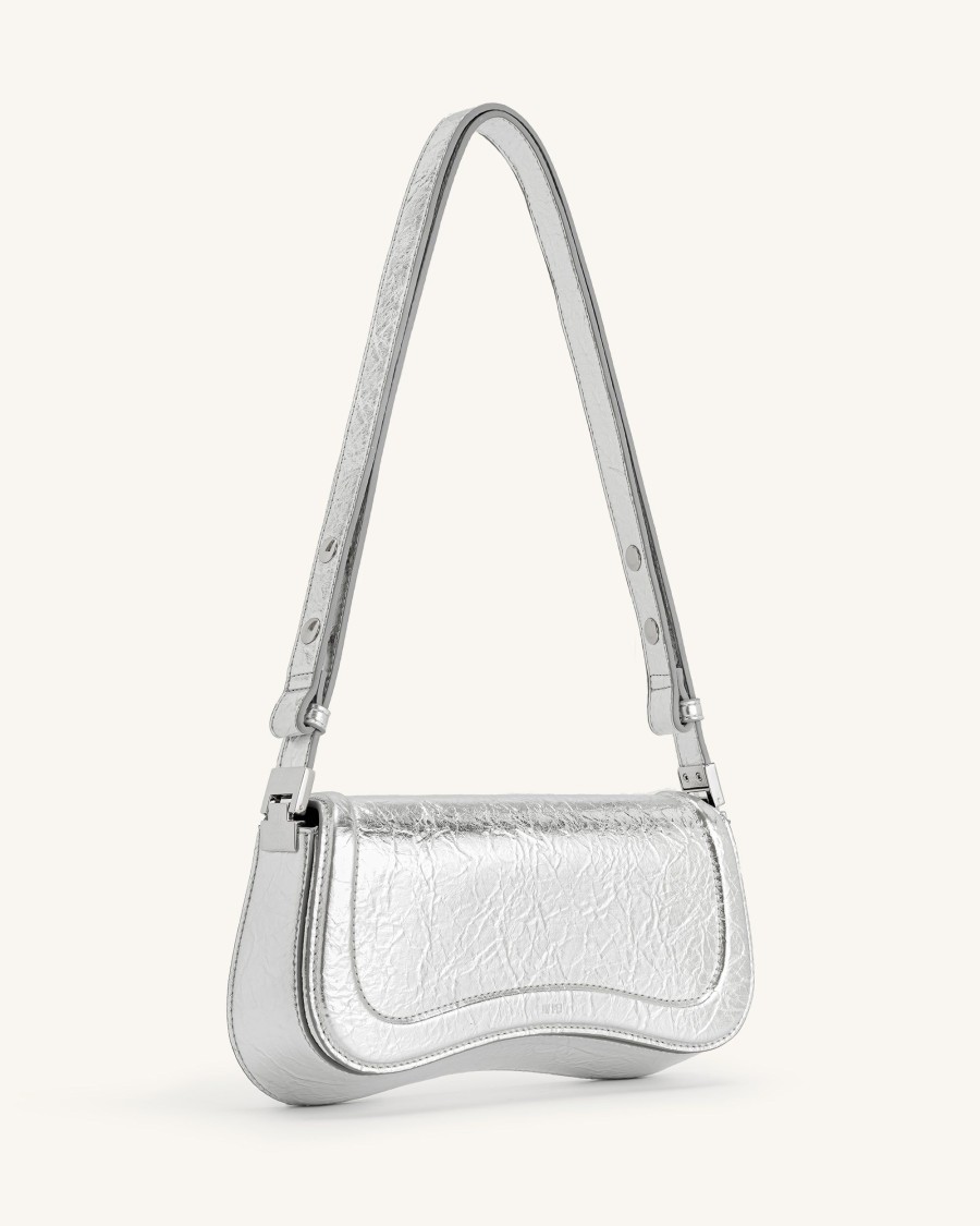 Sacs JW PEI | Sac A Epaule Metallique Joy - Argent