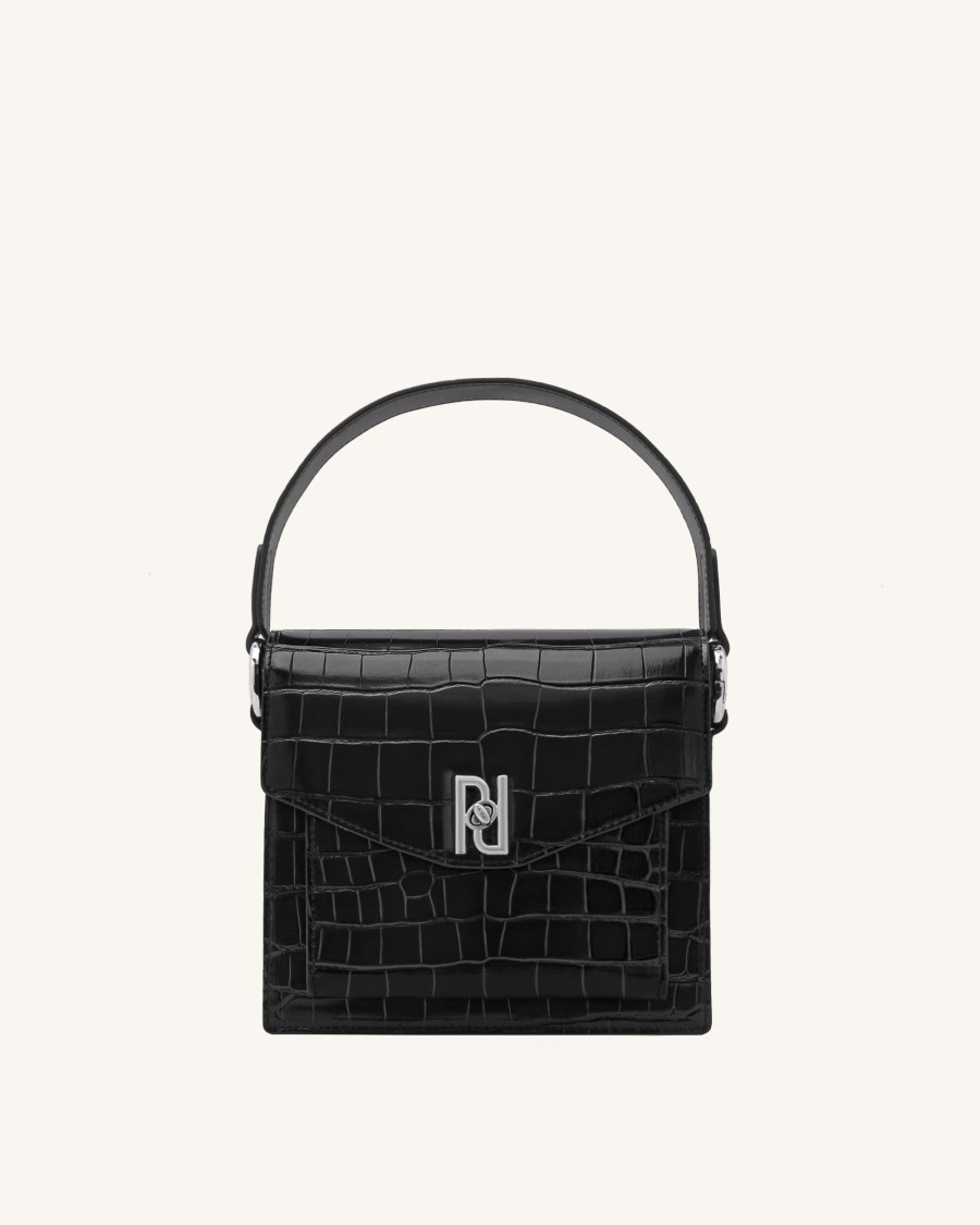 Sacs JW PEI | Lucy Sac A Main -Noir Effet Croco