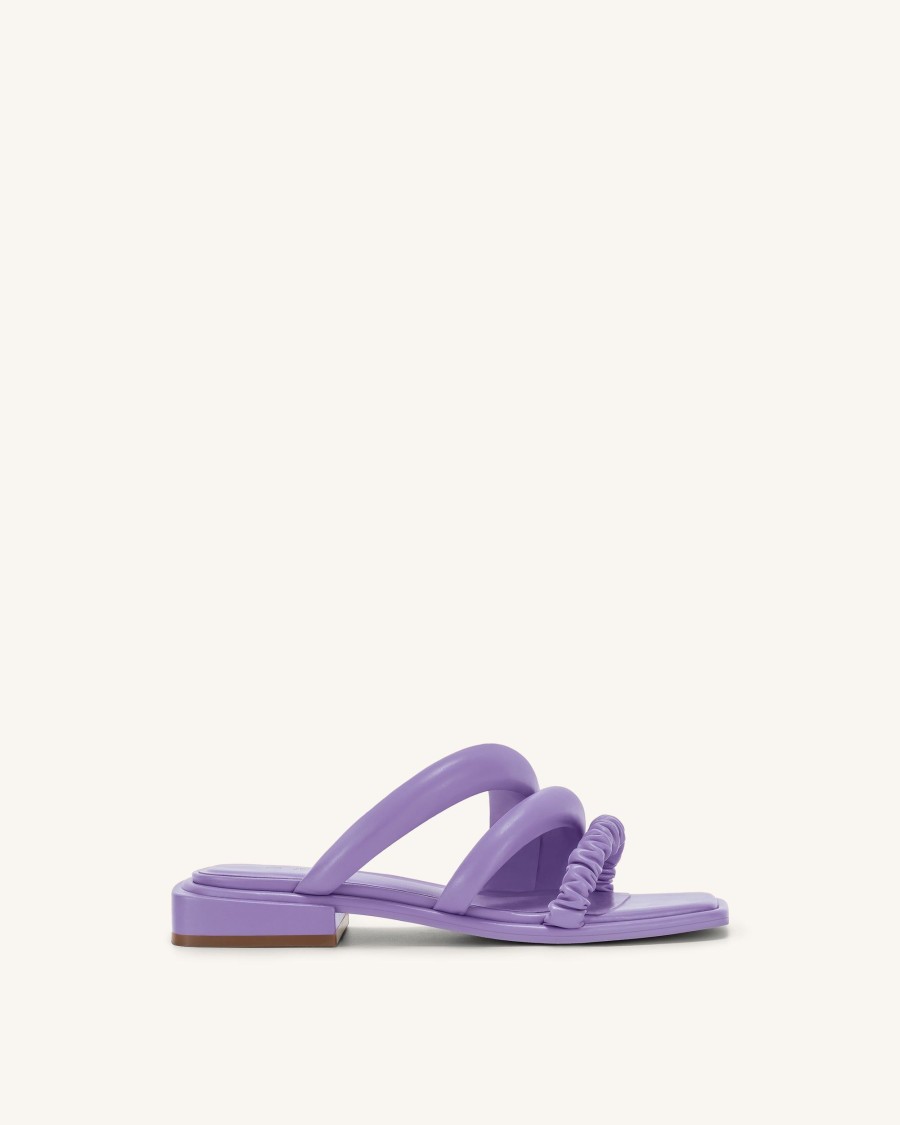 Chaussures JW PEI | La Mule A Plat Jada - Mauve Lavande