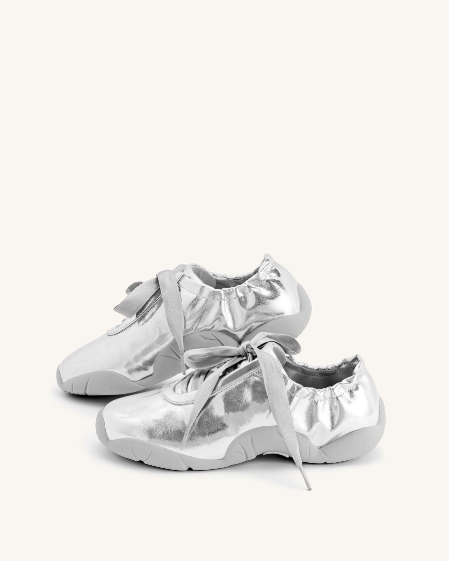 Sacs JW PEI | Ballerines Sneakers Flavia - Argent