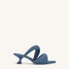 Chaussures JW PEI | Mule En Jean Pour Femme Sara - Bleu