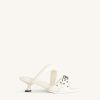 Chaussures JW PEI | Mule Cloutee Sara - Blanc