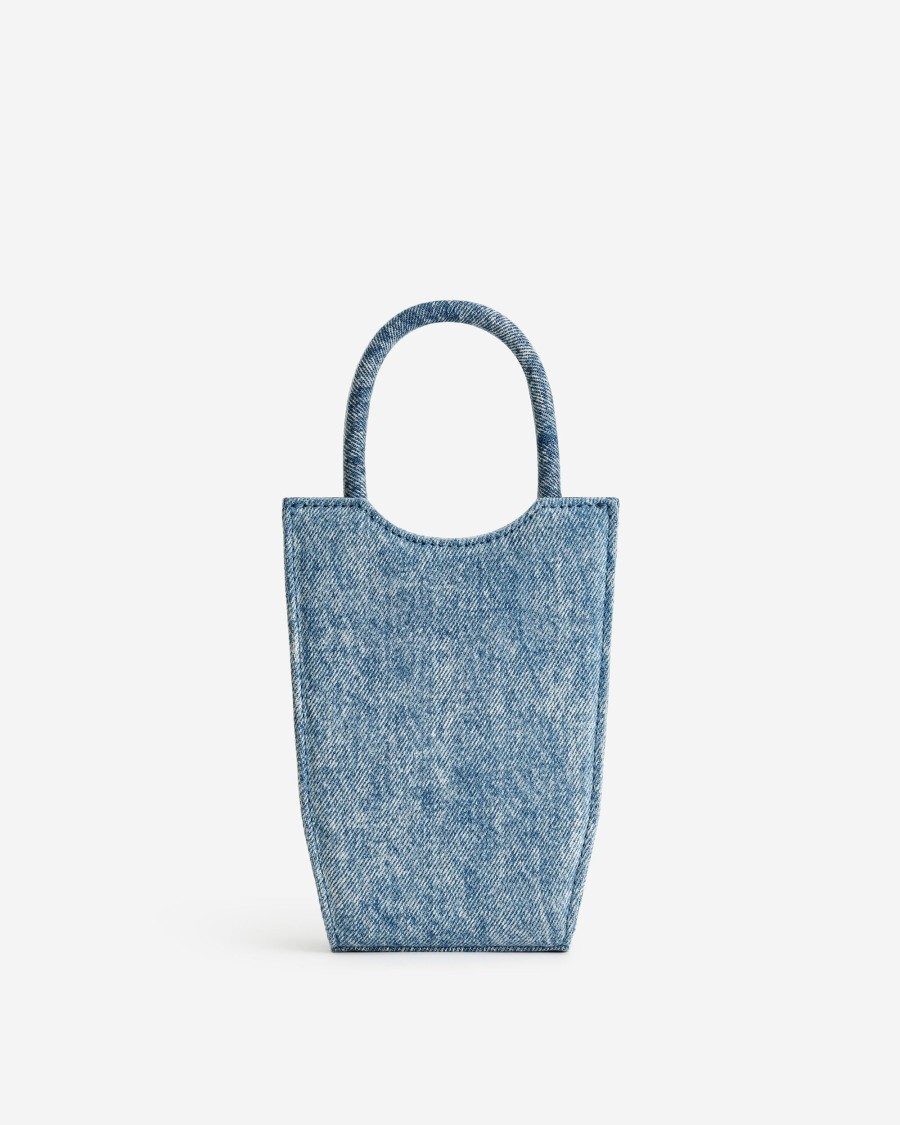 Sacs JW PEI | Sac Pour Telephone En Denim Fei - Bleu