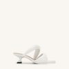 Chaussures JW PEI | La Mule Sara - Blanc