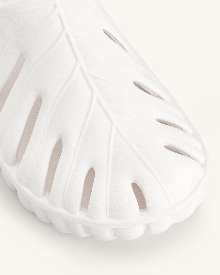 Chaussures JW PEI | La Sabots A Plateforme Tara Leaf - Blanc