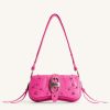 Sacs JW PEI | Le Sac A Bandouliere Ecrase Joy - Rose Vif