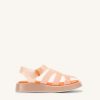 Chaussures JW PEI | Sandale A Plateforme Piper - Beige & Orange