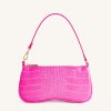 Sacs JW PEI | Sac A Main A Bandouliere Eva - Croco Rose Chaud