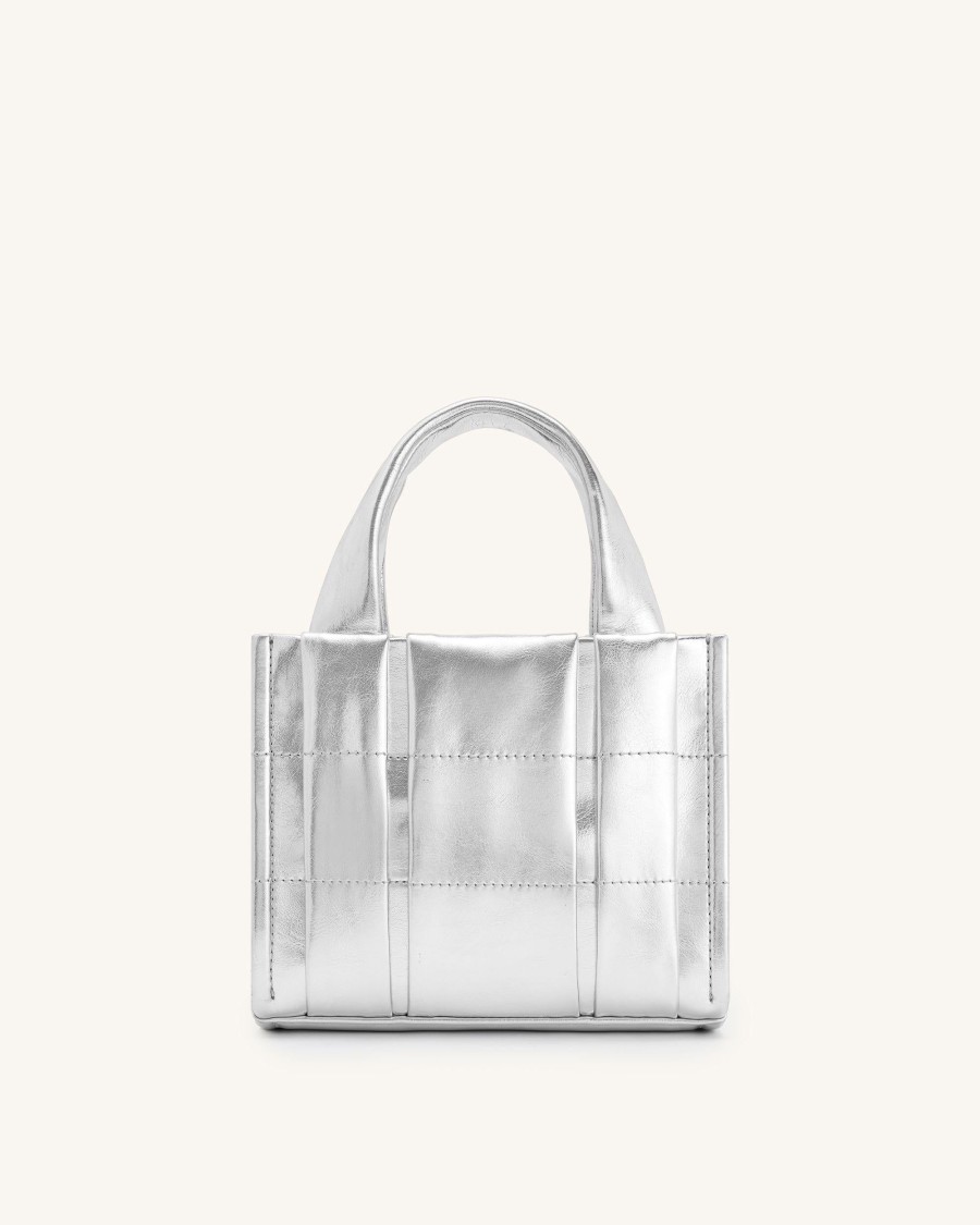 Sacs JW PEI | Mini Sac Cabas Freya - Argent