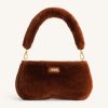 Sacs JW PEI | Sac A Bandouliere Eva En Fausse Fourrure - Caramel