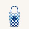 Sacs JW PEI | Fei Sac De Telephone En Damier Degrade - Bleu Fonce